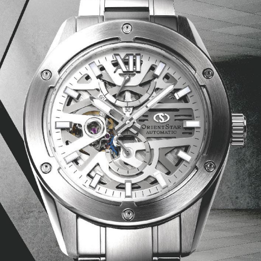 Orient Star додає авангардні Skeleton Models. Годинники поєднують сміливий дизайн і автоматичні механізми з кремнієвим коліщатком.