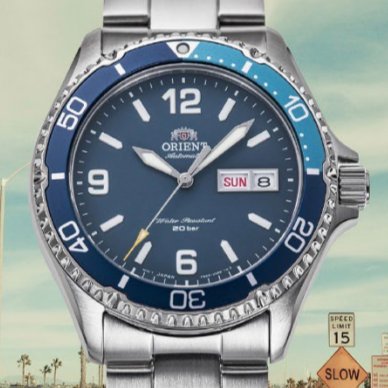 Orient додає нову модель Diver з арабськими цифрами